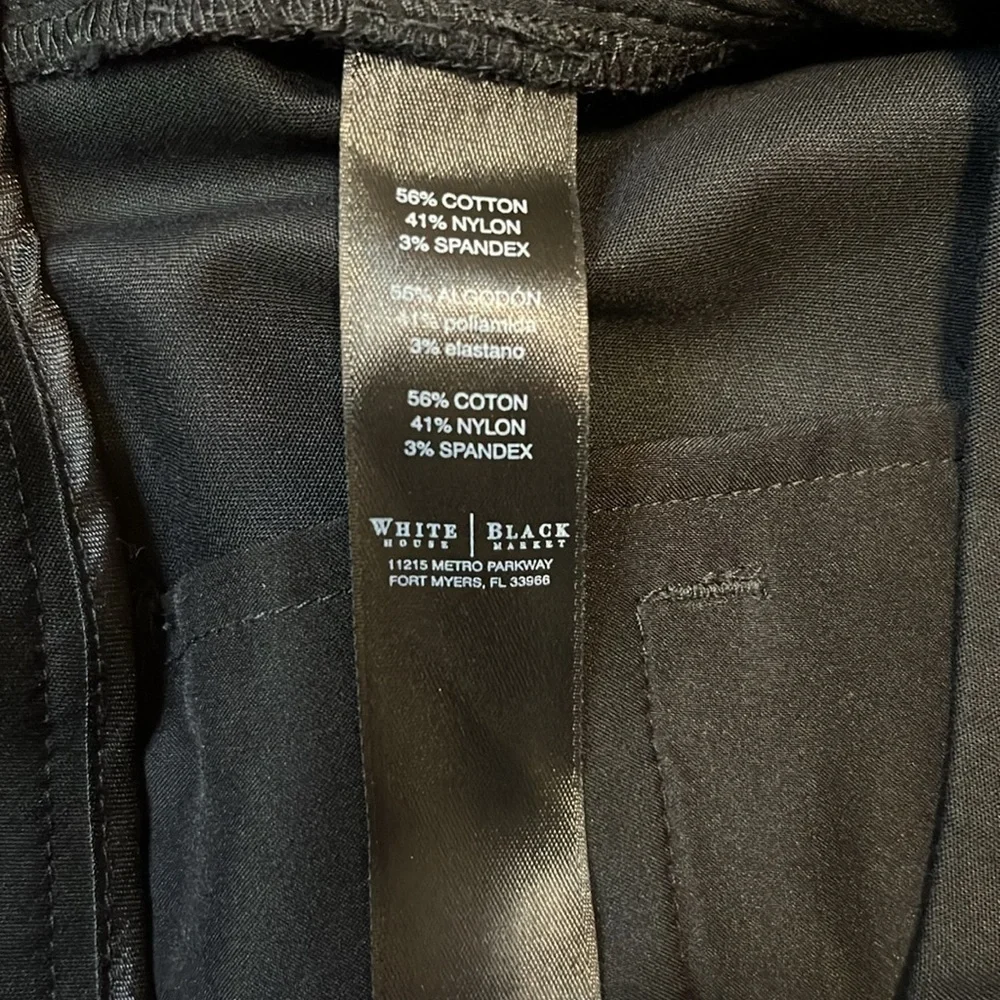 White House Black Market Crop Pants SZ 8